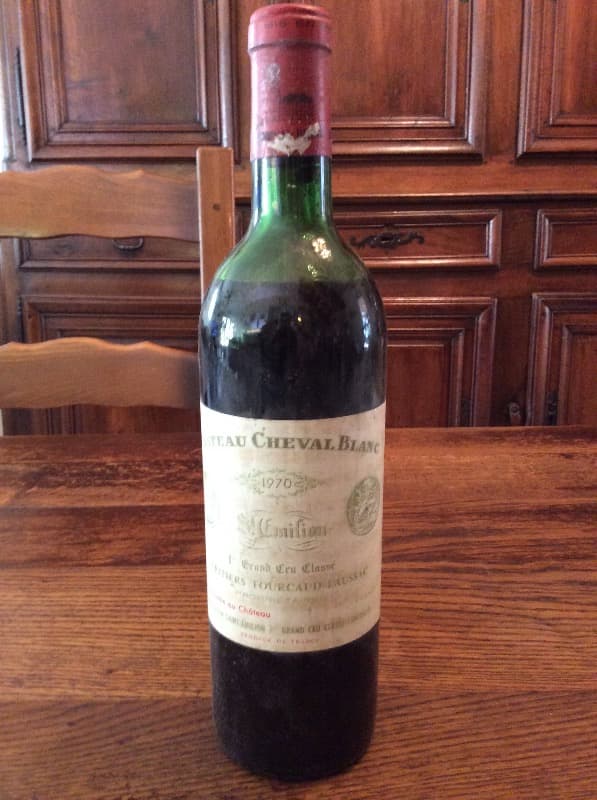 Château Cheval Blanc, Saint-émilion, Grand Cru Classé, 1970