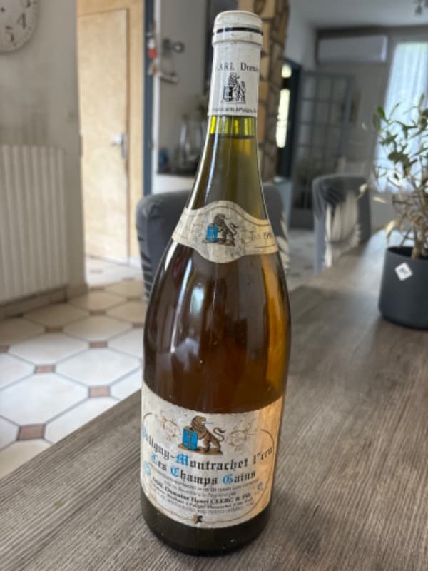 Puligny-Montrachet, 1er Cru des Champs Gains, Henri Clerc et fils, 1990 (Magnum)