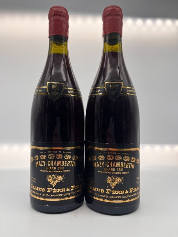 2 x Mazis-Chambertin, Camus Père & Fils, 1995