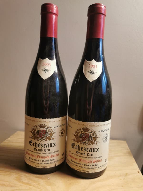 2 x Echézeaux, Grand Cru, Domaine François Gerbet, 2003
