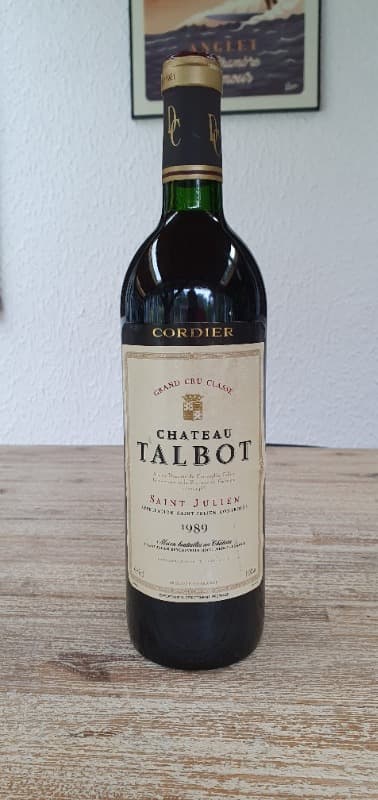 Château Talbot, Saint-Julien, 1989