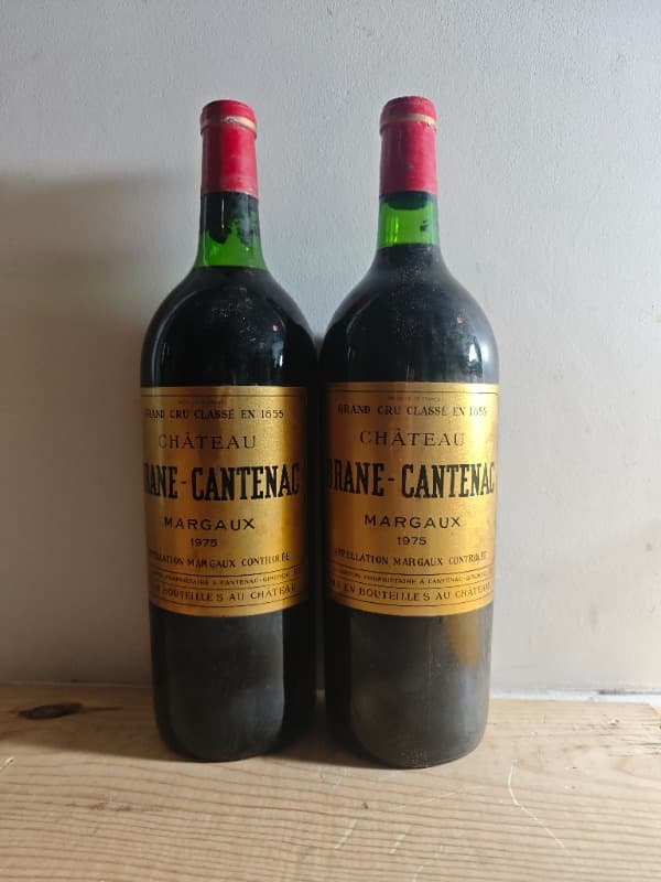 2 x Château Brane-Cantenac, Margaux, 1975 (Magnum)