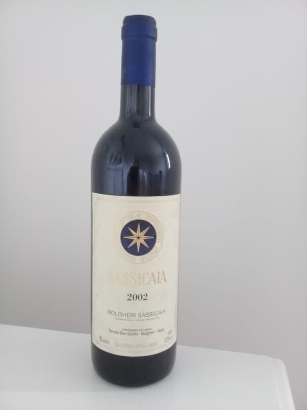 sassicaia, Tenuta San Guido, DOC Bolgheri, 2002