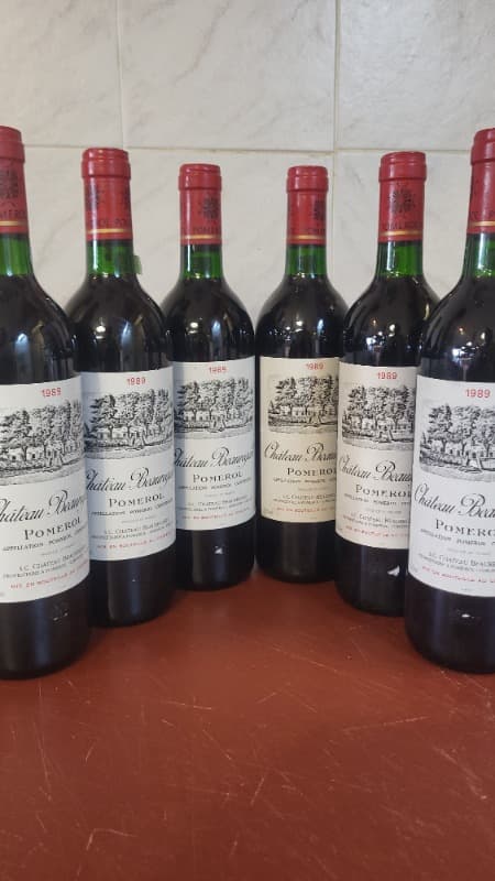 6 x château Beauregard, Pomerol, 1989
