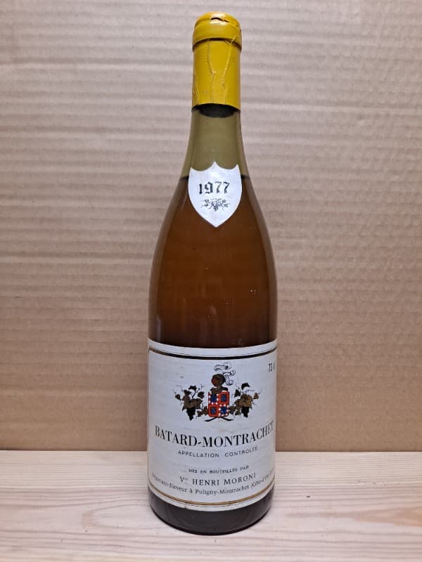Bâtard-Montrachet, Grand Cru, Veuve Henri Morini, 1977