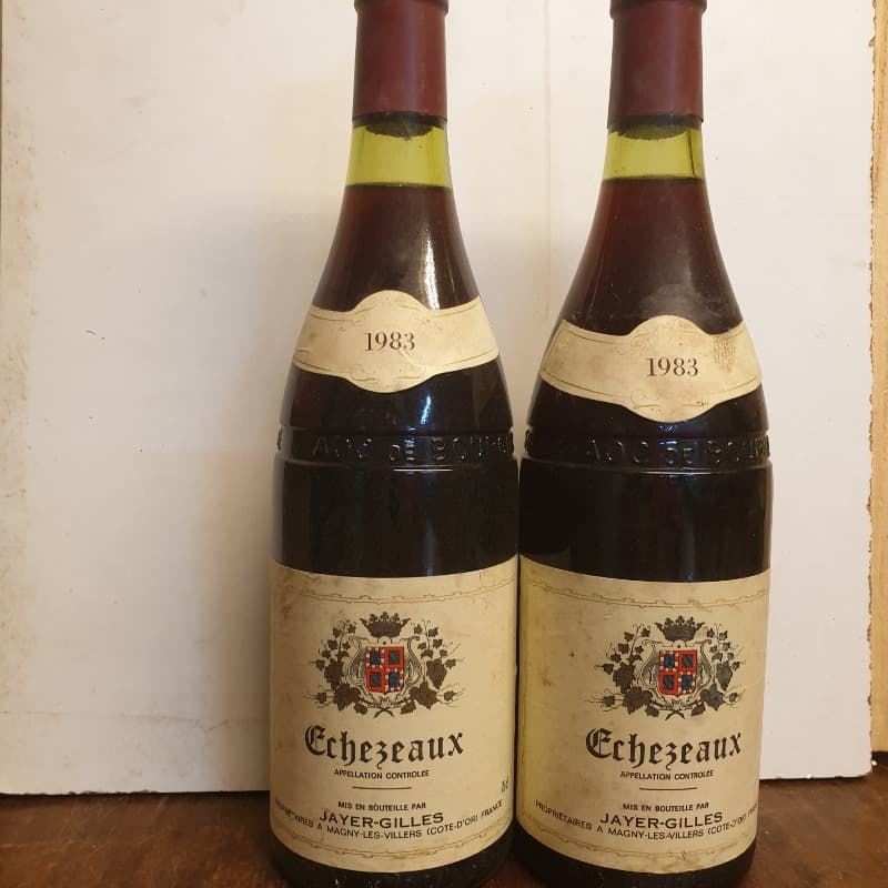 2 x Echézeaux, Domaine Jayer-Gilles, 1983