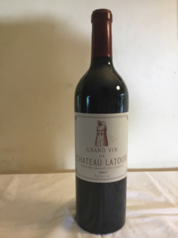 Grand Vin de château Latour, Pauillac, 2003