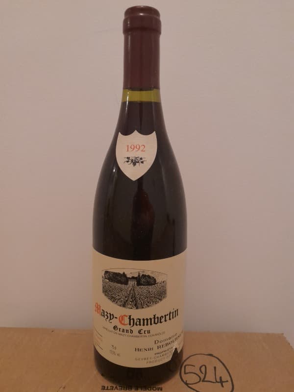 Mazis-Chambertin, Domaine Henri Rebourseau, 1992