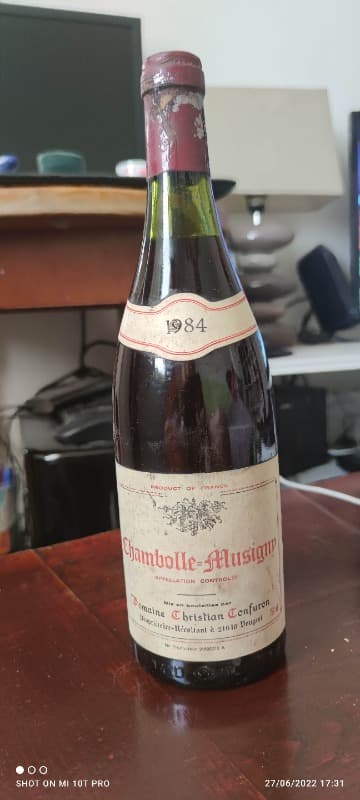 Chambolle-Musigny, Domaine Christian Confuron, 1984