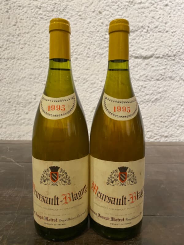 2 x Meursault, Blagny, Domaine Joseph Matrot, 1995