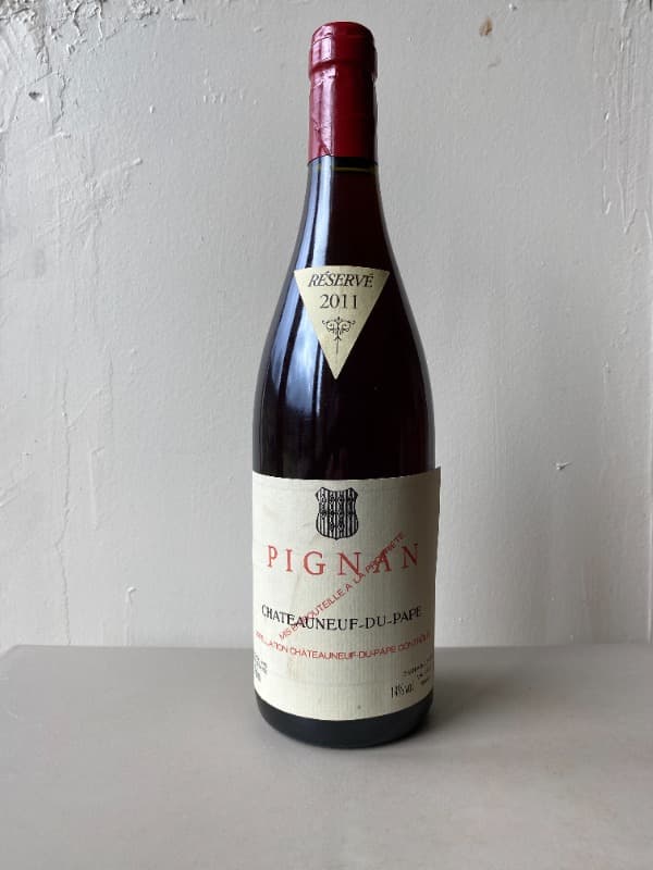 Châteauneuf-du-Pape, Pignan, 2011
