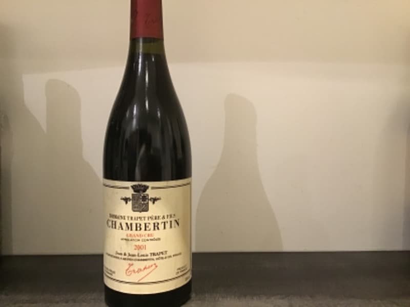 Chambertin, Grand cru, Jean et Jean-Louis Trapet, 2001