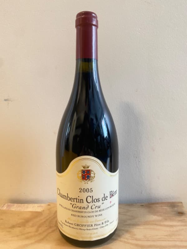 Chambertin-Clos de Bèze, Grand Cru, Robert Groffier Père et Fils, 2005