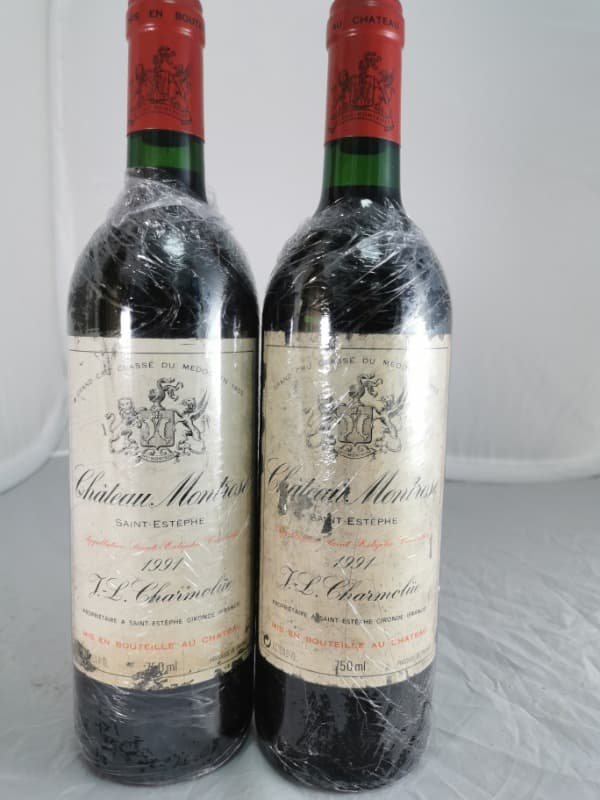 2 x Château Montrose, Saint-Estèphe, 1991