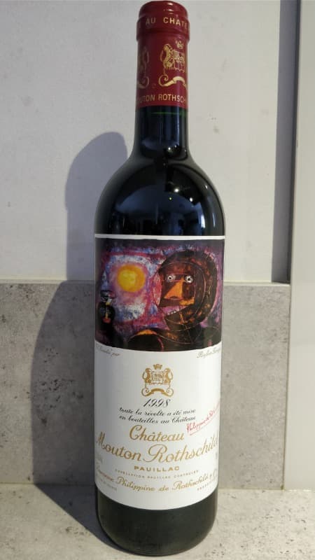 Château Mouton Rothschild, Pauillac, 1998