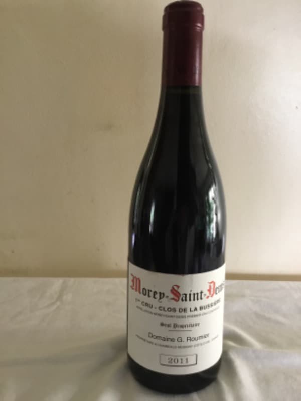 Morey-Saint-Denis, 1er cru - clos de la Bussière, Domaine G.Roumier, 2011