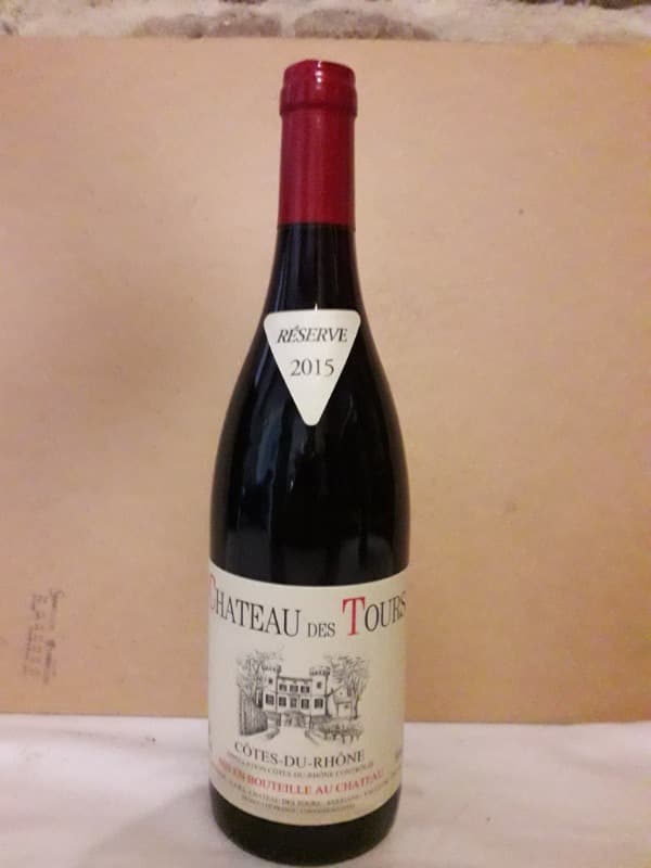 Côtes-du-Rhône, Château des Tours, 2015