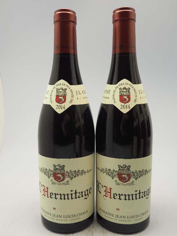 2 x Hermitage, Domaine Jean Louis Chave, 2014