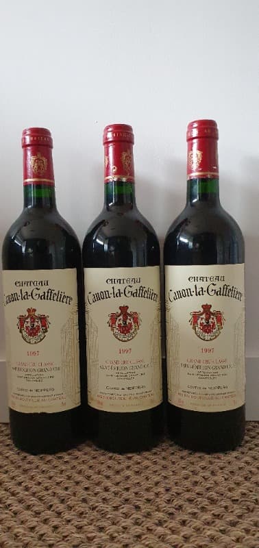 3 x Château Canon-La-Gaffelière, Saint-Émilion Grand Cru, 1997