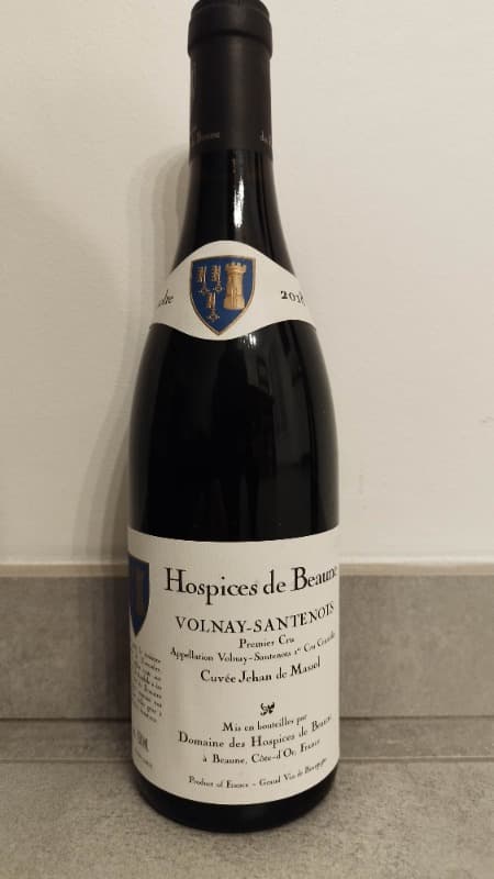 Volnay, 1 er cru Santenots - Cuvee Jehan de Massol, Hospices de Beaune, 2018