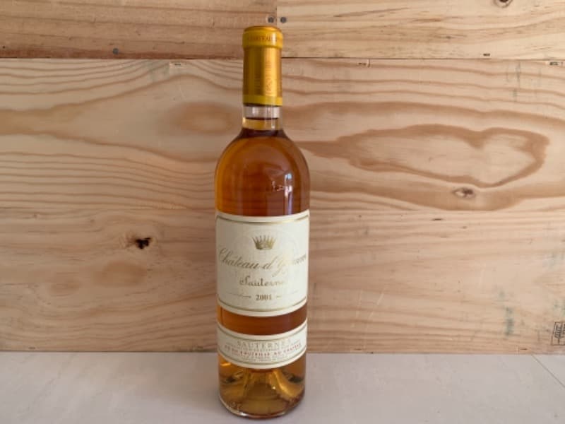 Château d’Yquem, Sauternes, 2001