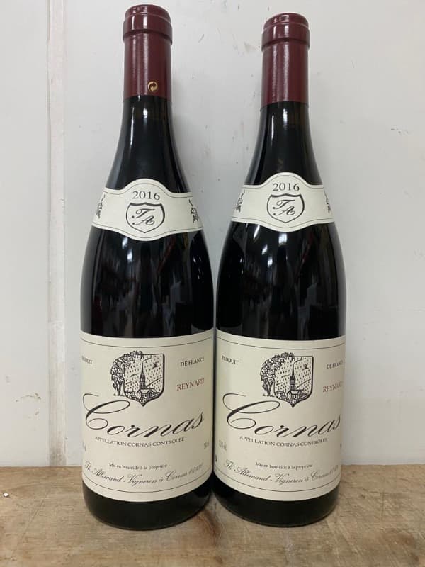 2 x Cornas, Reynard, Thierry Allemand, 2016