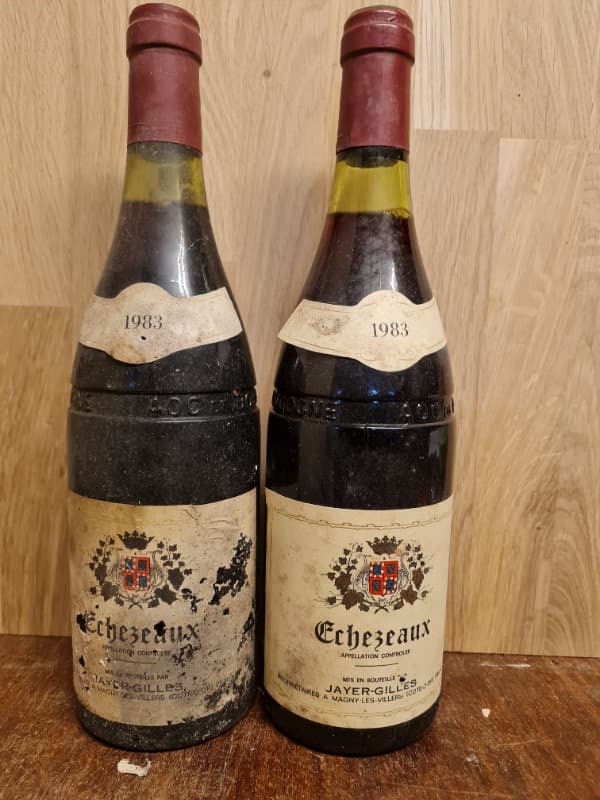 2 x Echézeaux, Jayer-Gilles, 1983