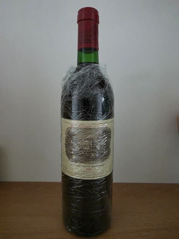 château Lafite Rothschild, Pauillac, 1982
