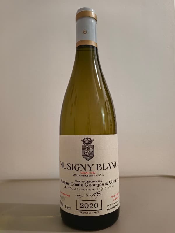Musigny Blanc, Grand Cru, Domaine Comte Georges Vogüé, 2020
