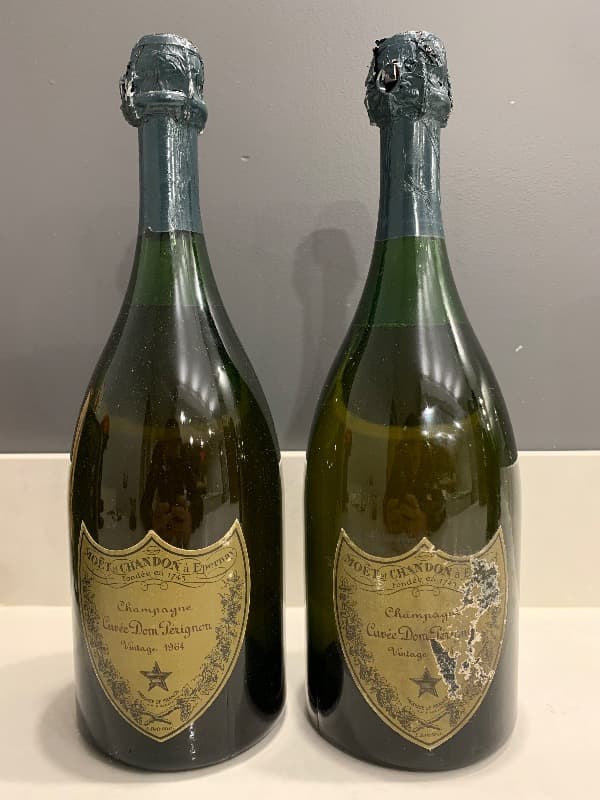 2 x Dom Pérignon, Champagne, 1964