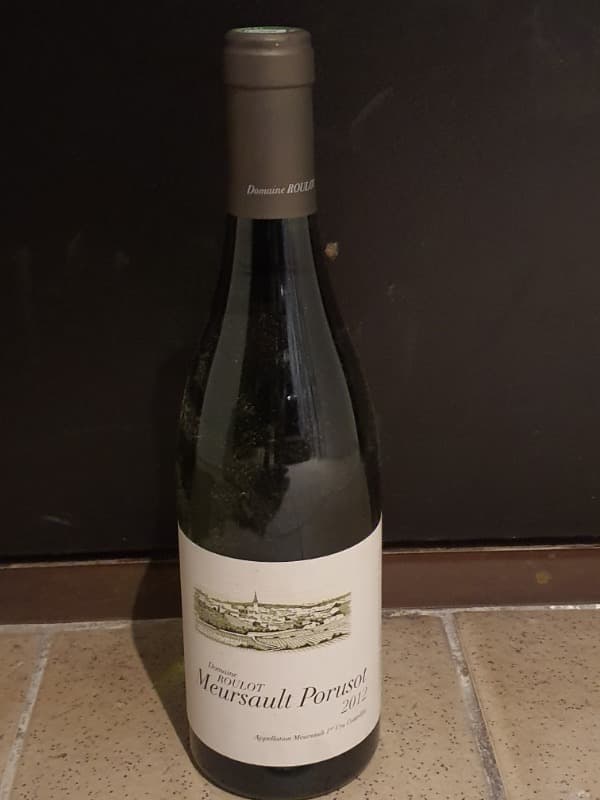 Meursault, 1er Cru Poruzots, Roulot, 2012