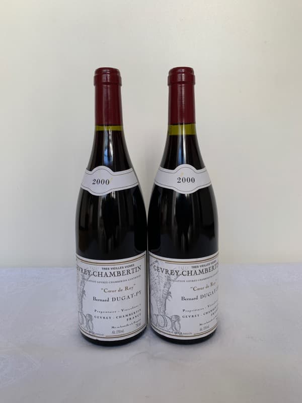 2 x Gevrey-Chambertin, Coeur de Roy, Dugat Py, 2000