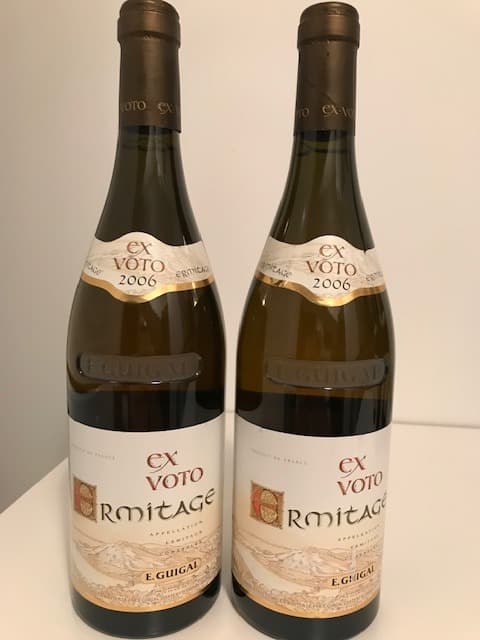 2 x Hermitage, Ex-Voto (Wh/Bc), E. Guigal, 2006