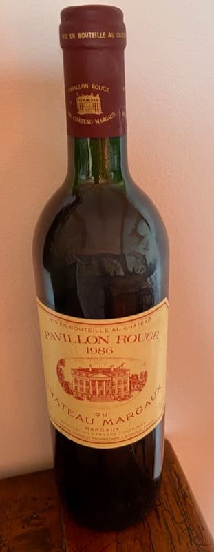 Pavillon Rouge du château Margaux, Margaux, 1986