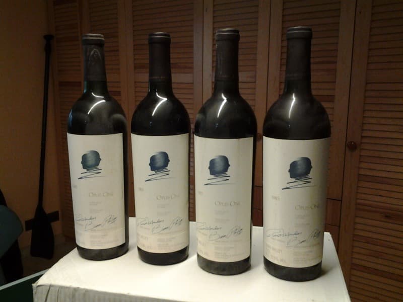 4 x 1er CRU, Opus One, 1985