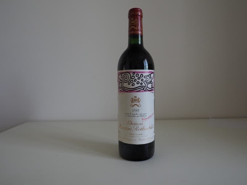 château Mouton Rothschild, Pauillac, 1988