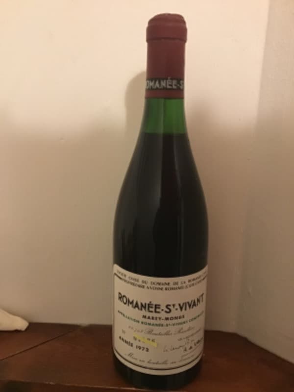 Romanée-Saint-Vivant, Domaine de la Romanée Conti, 1973