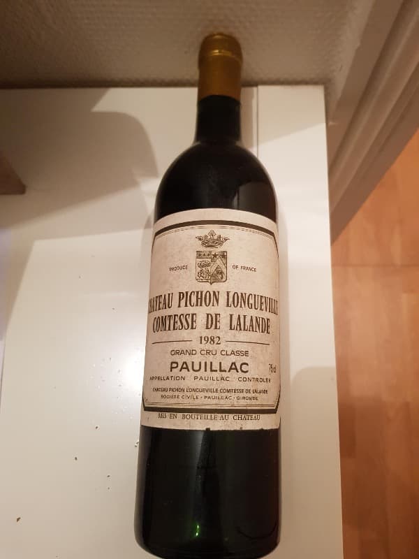 Comtesse de Lalande, Château Pichon Longueville, Pauillac, 1982