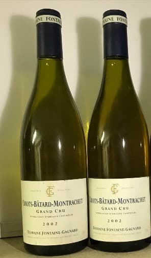 2 x Criots-Bâtard-Montrachet, Domaine Fontaine Gagnard, 2002