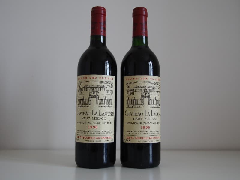 2 x Château La Lagune 1990, Haut-Médoc