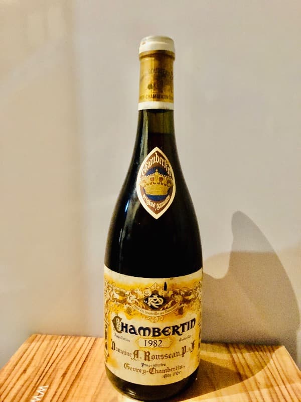 Chambertin, 1982, Grand cru, Domaine Armand Rousseau