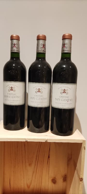 3 x Château Pape Clément, Pessac-Léognan, 2003