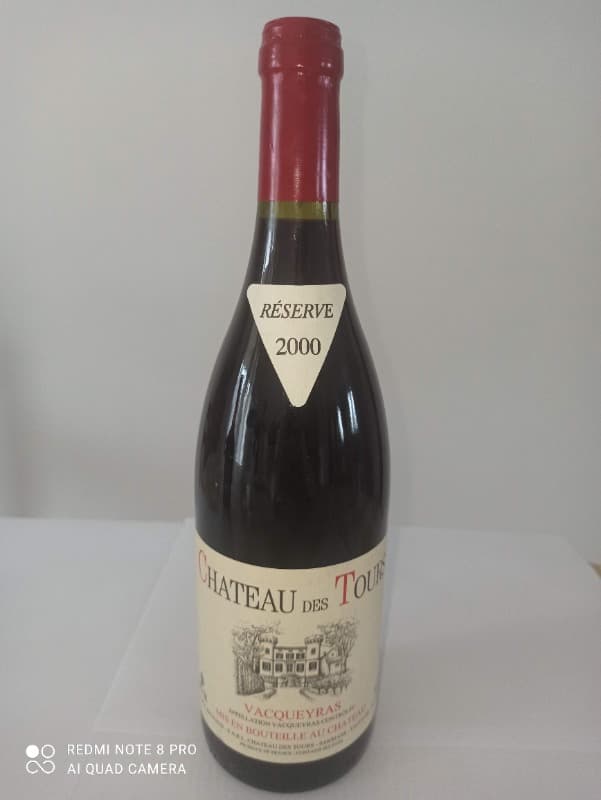 Vacqueyras, Emmanuel Raynaud, Château des Tours, 2000