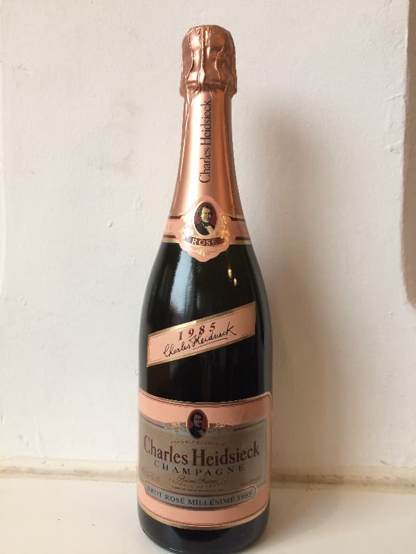 Charles Heidsieck, Champagne rosé, 1985