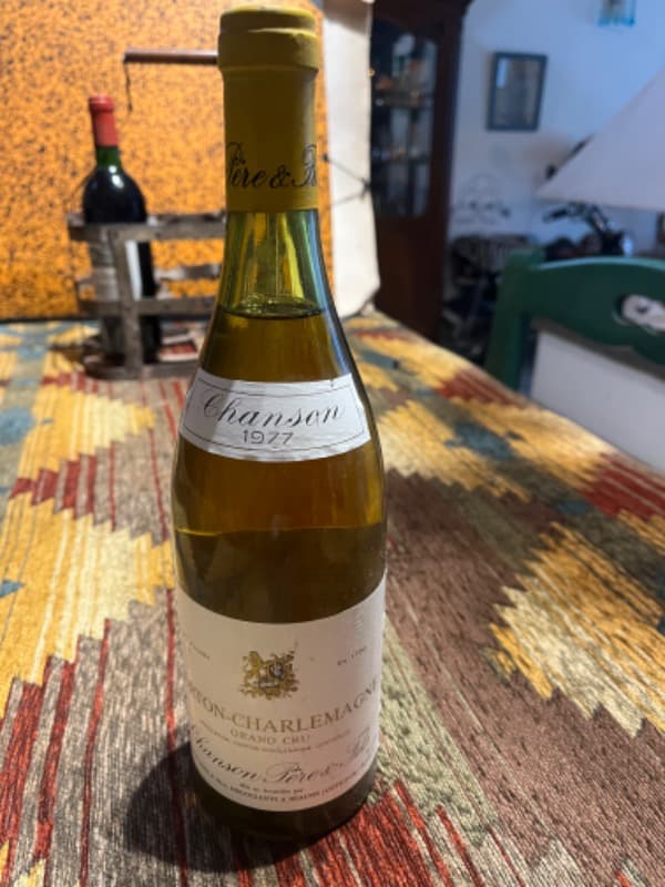 Corton-Charlemagne, Chanson Pere & fils, 1977