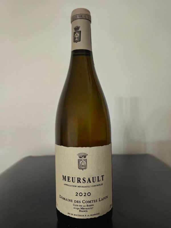 Meursault, domaine des Comtes Lafon, 2020