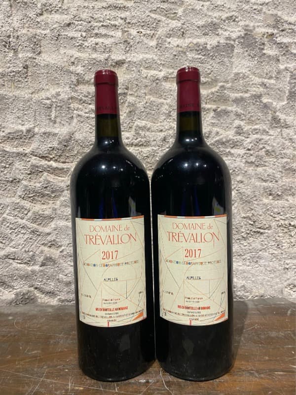 2 x Domaine de Trévallon, Vin de Pays des Alpilles, 2017 (Magnum)