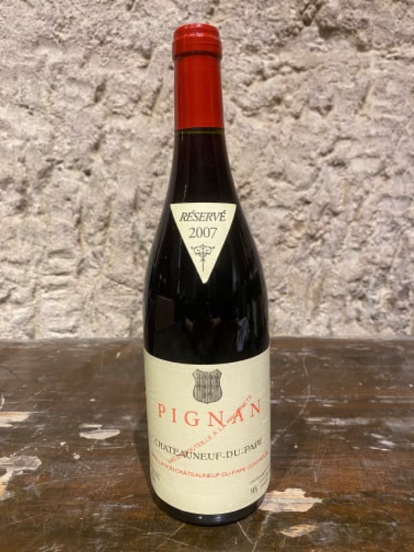 Châteauneuf-du-Pape, Pignan, 2007