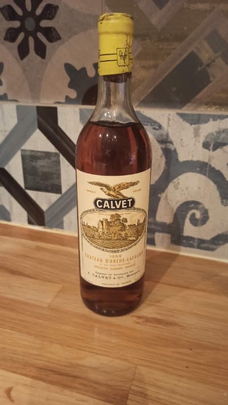 2e cru classé, Château d'Arches Lafaurie, Sauternes, 1952