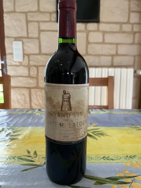 Grand Vin de Château Latour, Pauillac, 1983